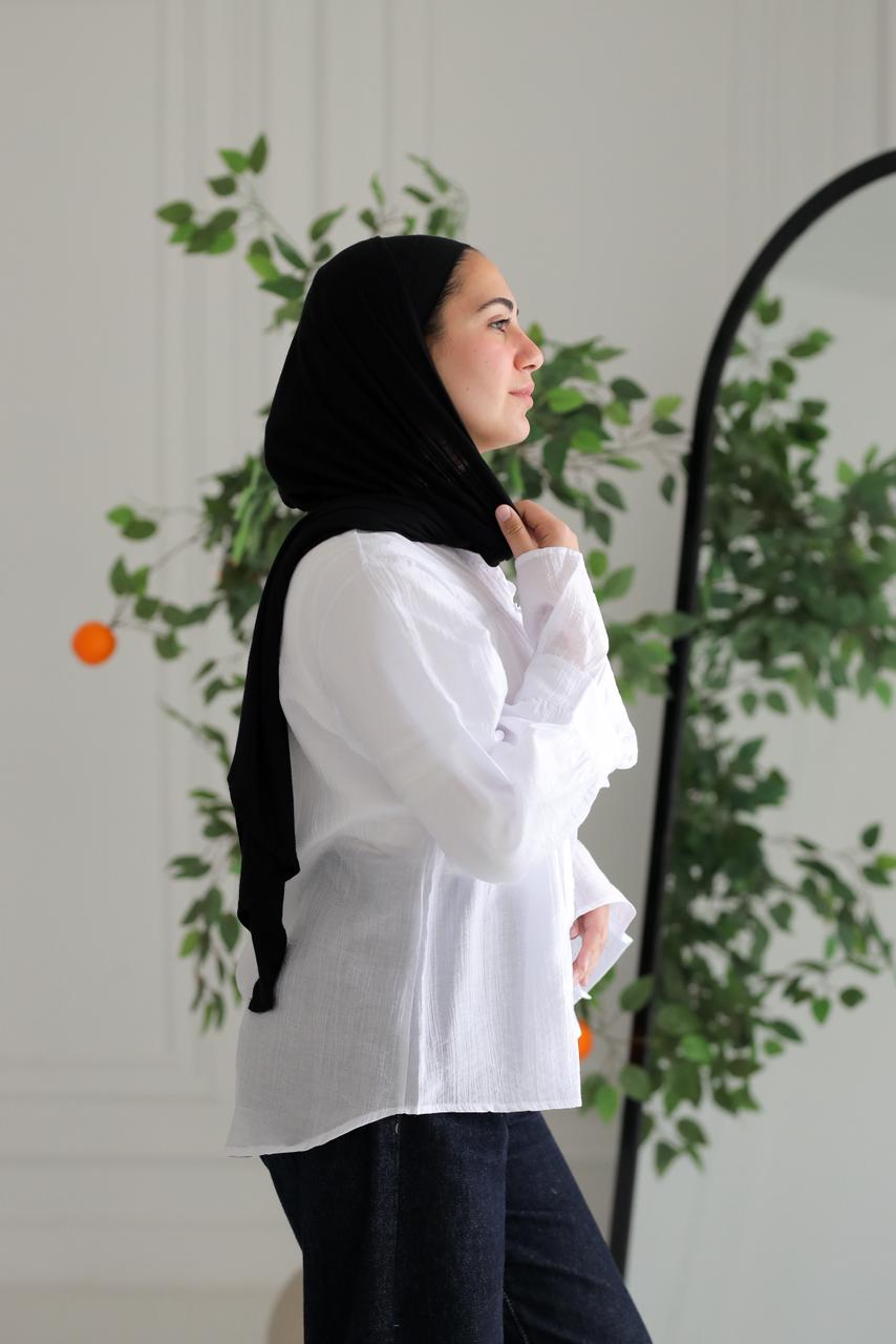 White-zahra blouse