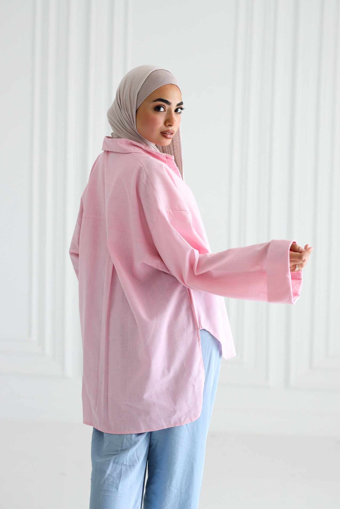 Flowy shirt - Pink