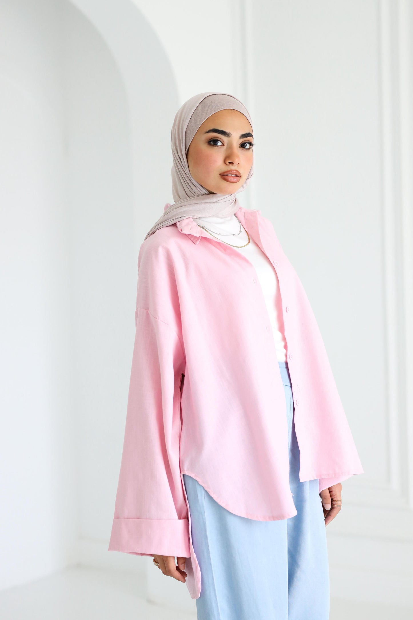 Flowy shirt - Pink