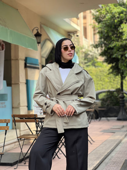 Midnight trench in mint