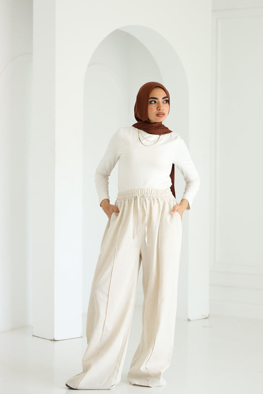 Easy-go pants - Beige