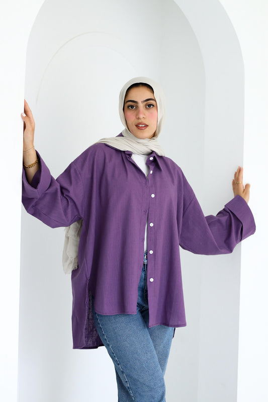 Flowy shirt - Purple