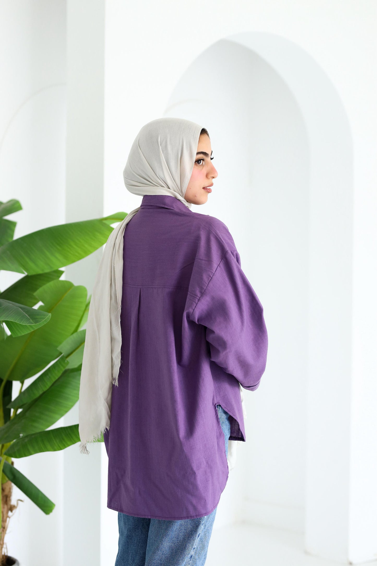 Flowy shirt - Purple